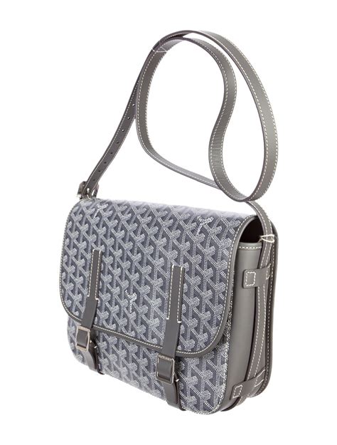 goyard belvedere mm grey|goyard hobo bag price 2023.